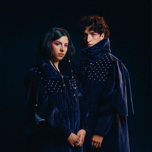 Photo du groupe de musique angevin électro pop deVénus en concert en France avec L'Igloo